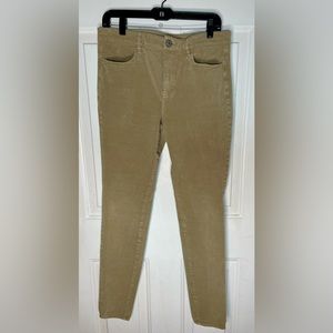 American Eagle 14 X-Long tan high-rise jeggings jean pants